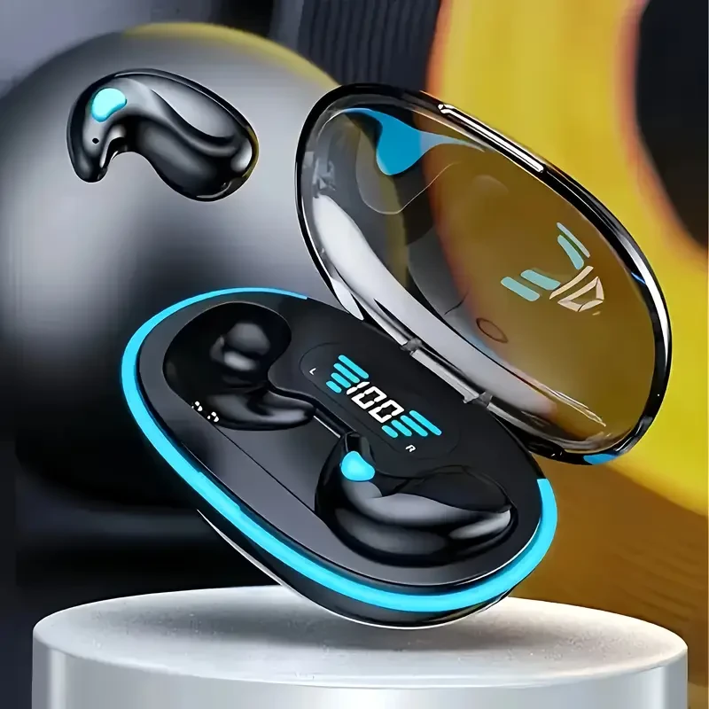 X55 Comfort Sleep Wireless Earbuds - Support Type-C charging, long-lasting battery life on the go, adaptable to multiple scenarios at home and travel, portable storage