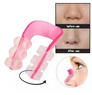 Pack 2-Nose Shaper clip set up nose straightening silicone shaping lifting clip / High-Quality Pain Free