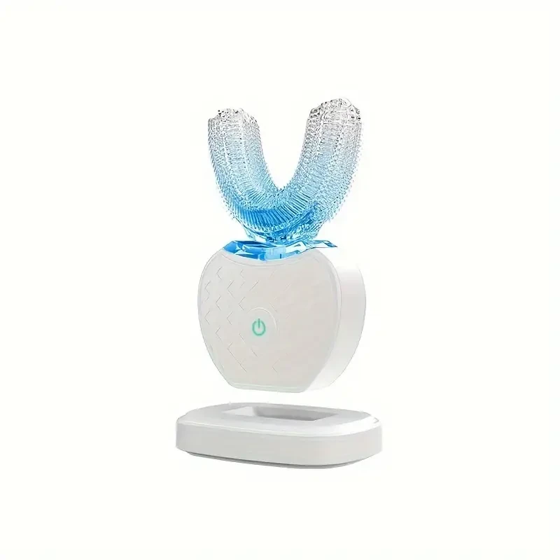 Electric Toothbrush Adults, Soundwave technology U-Shaped Toothbrushes for, Mouth Cleansing, LED Light
