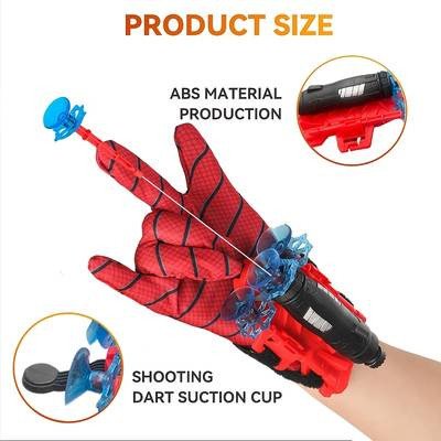 Red Spider Web Launcher Wristband Toy
