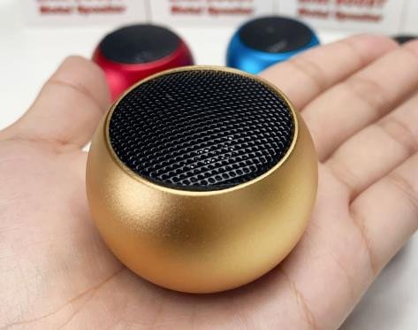 Factory Wholesale Wireless Mini Speakers Gift M3 Metal Good Sound Portable Fashion Mini Macarons Colorful Wireless Speakers