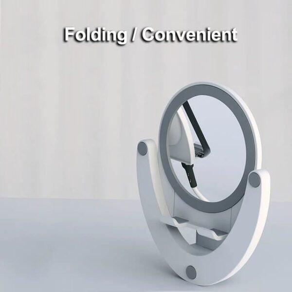 Makeup Mirror Phone Holder Adjustable Agnel Folding Universal Portable Stand