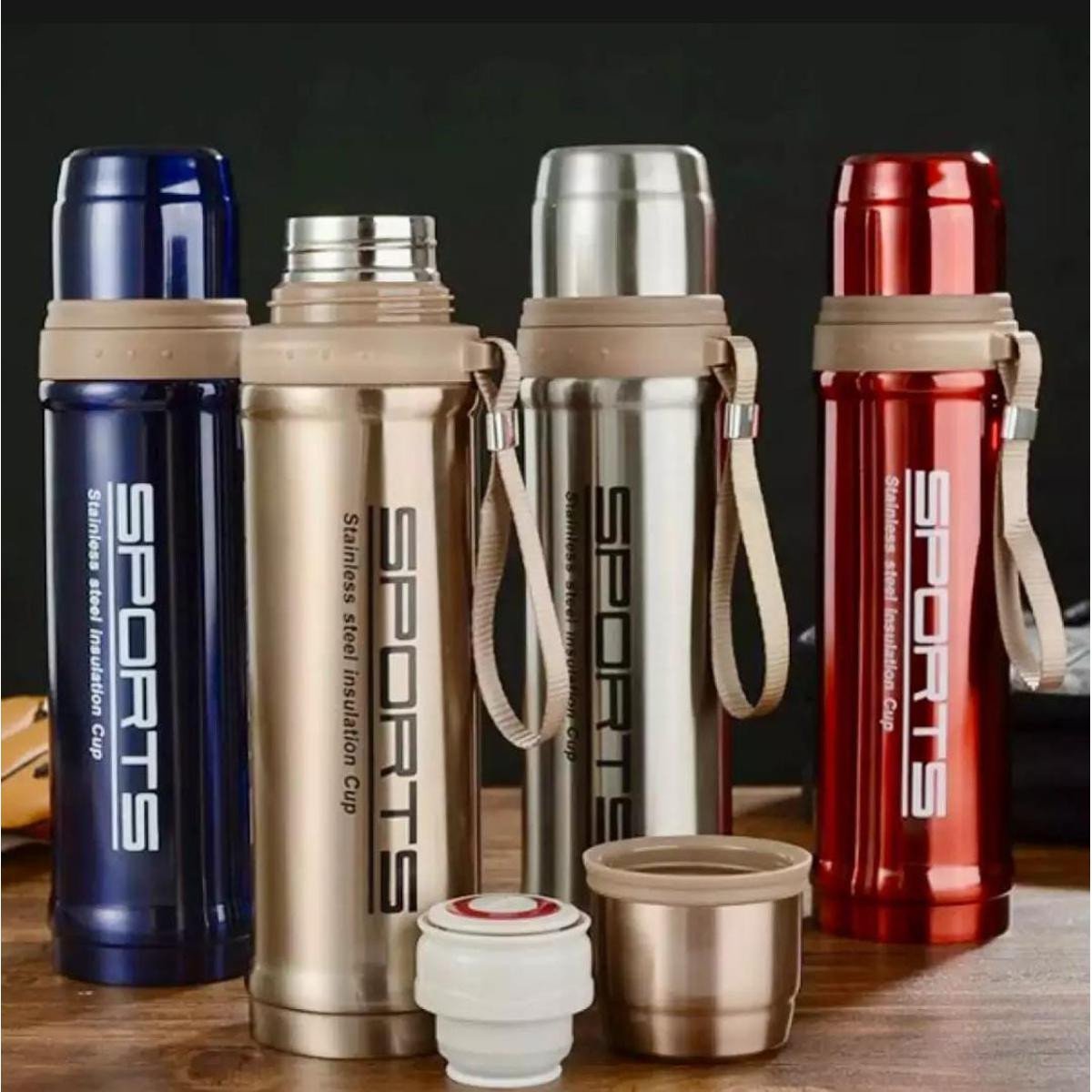 Sports Vacuum Flask Stainless Steel Water Bottle 750 Ml