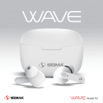 Sigma WAVE T3 TWS Wireless Earphone Bluetooth 5.0