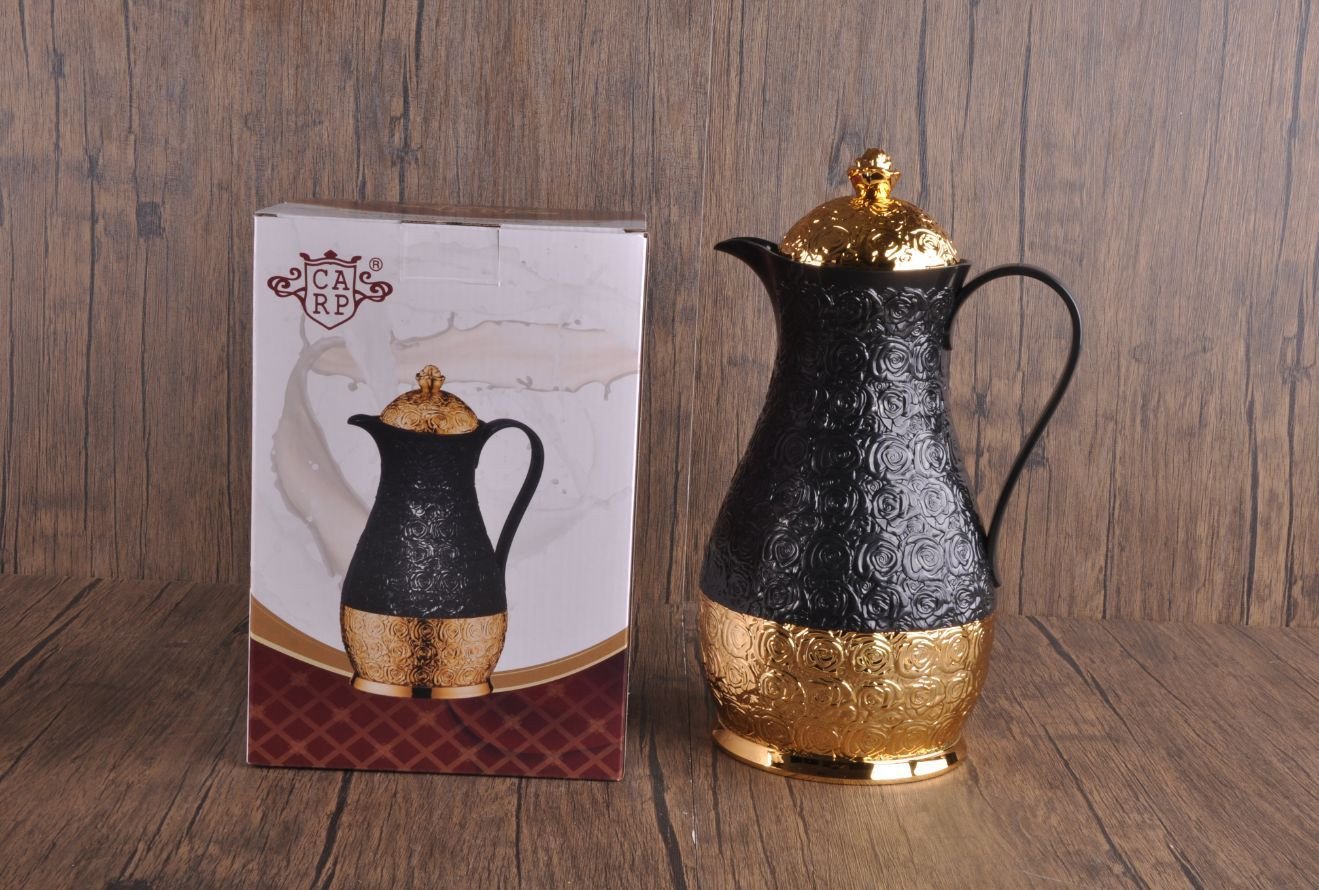 Dubai Arabian High-End Water Kettle Thermos Bottle Middle East Style Coffee Pot for Travel