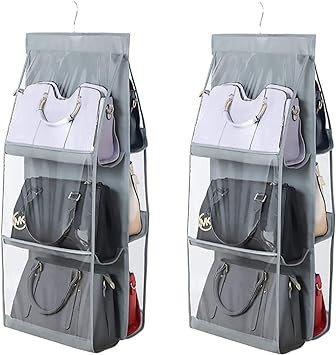 6 Pocket Hanging purse Organizer