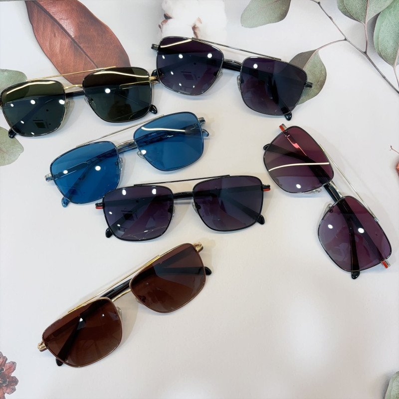 Fashion men's polarized 2024 luxury designer sunglasses men's driving square sunglasses men's polarized sunglasses