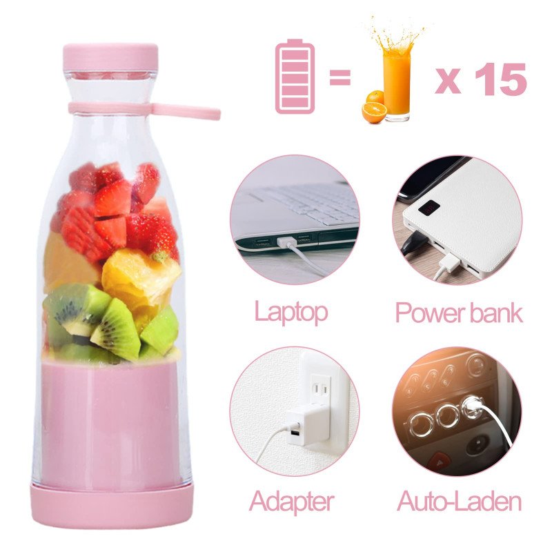 Portable Electric Juicer Blender Usb Mini Fruit Mixers Juicers Fruit Extractors Food Milkshake Multifunction Juice Maker Machine