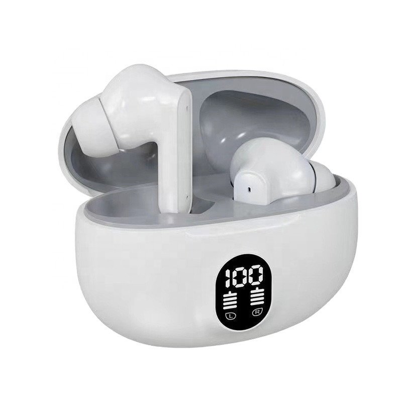 audiphones S510 895B True Wireless Gaming Headset Noise Cancelling Earbuds with Digital Display Battery Indicator JL Chipset