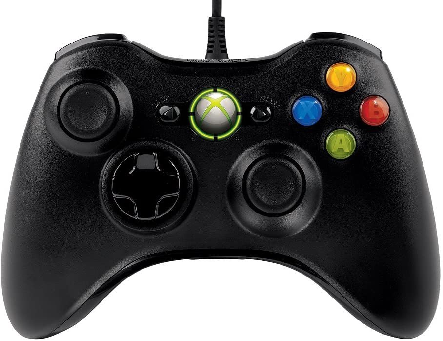 Xbox 360 Controller for Windows & Xbox 360 Console Wired USB Joystick Support PC Laptop