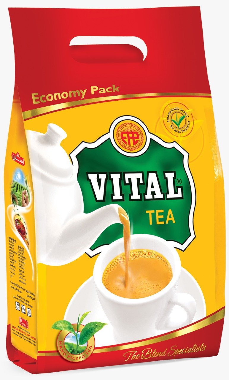 Vital - Tea Zip Lock Pack - 900 gm