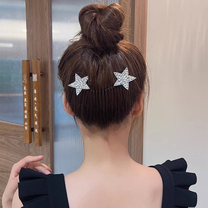New Hair Comb Fragmented Hair Sorting Tool Invisible Insertion Comb Broken Bang Hair hoop