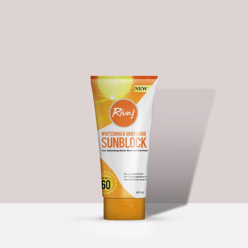 Rivaj UK - High Protection Sunblock SPF60- 40ml