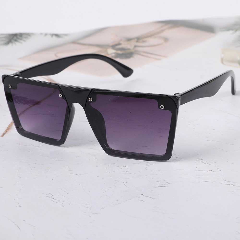 2024 New casual sunglasses New square frame sunglasses Customized LOGO men and women's classic sunglasses
