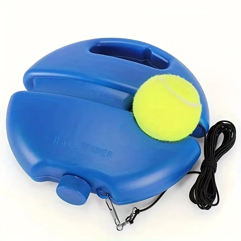 1PCS Tennis Ball Launcher with Line, PP Material, High Bounce, Durable Tennis Ball Machine for Practice, Suitable for All Ages, Ideal for Christmas