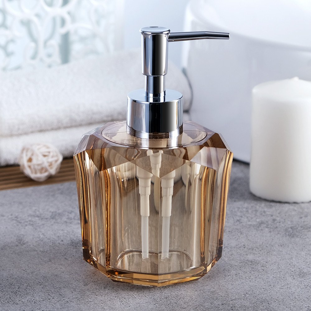 Exquisite Acrylic Bathroom Lotion & Soap Bottle with Pump Head Excellent Quality Bath & Toilet Supplies