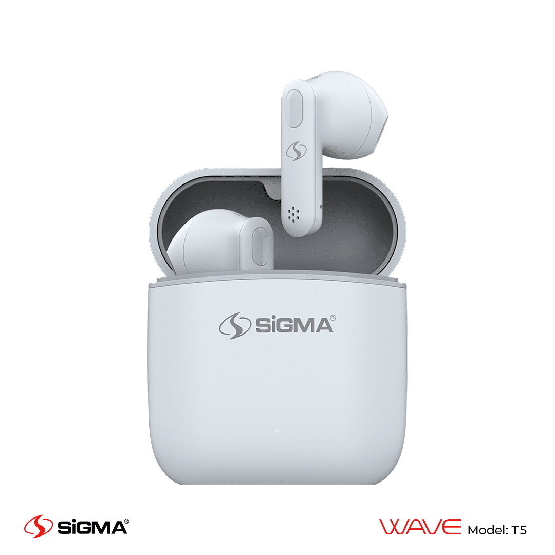 Sigma WAVE T5 TWS Wireless Earphone Bluetooth 5.0