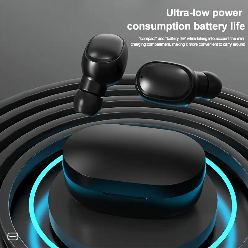 TWS True Wireless Stereo Headset, Ear Buds For IPhone/Samsung/Android/iOS, HIFI Sound Quality, ENC Noise Reduction,