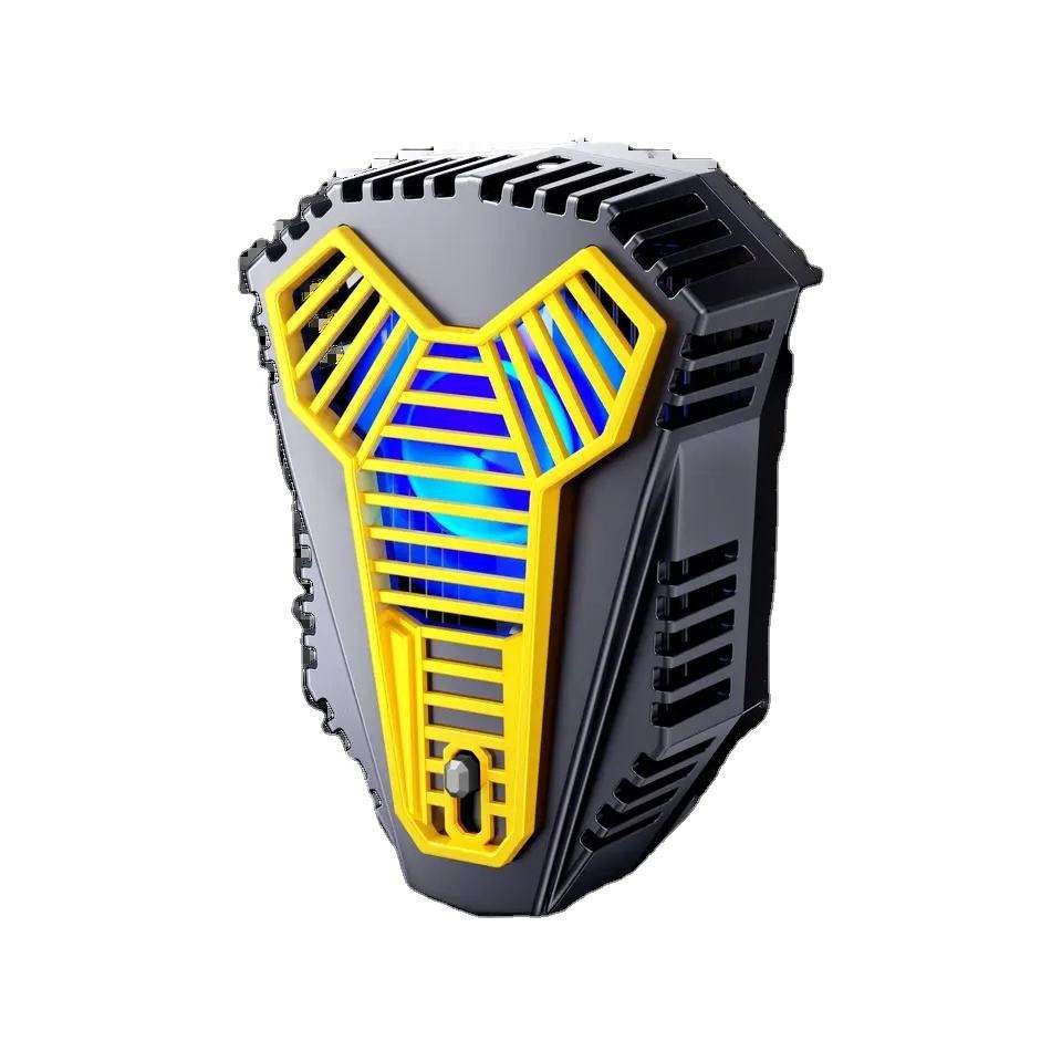 Phone Cooling Fan Adjustable RGB Type-C Fan for Gaming with Larger Cooling Area Mobile Phone Radiator