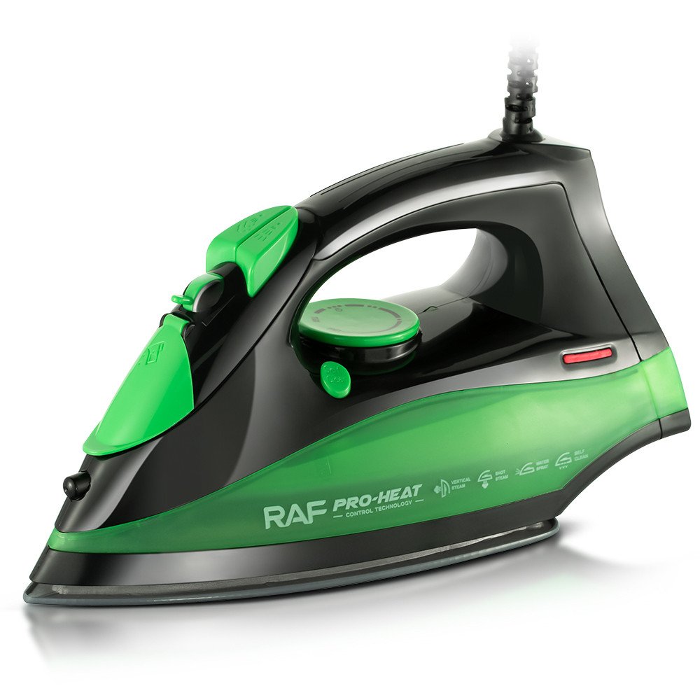RAF Fashion Multifunctional Cheap Iron Steam 2200W Steam Press Iron Professional Electric Iron